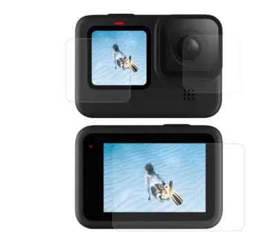 TELESIN ZAŠČITNA FOLIJA ZA GOPRO HERO 12 11 10 9 ZA EKRAN IN KOMPLET LEČ