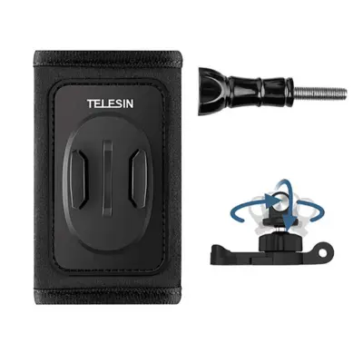 TELESIN NOSILEC J-HOOK NA TRAK ZA 360° ŠPORTNE KAMERE