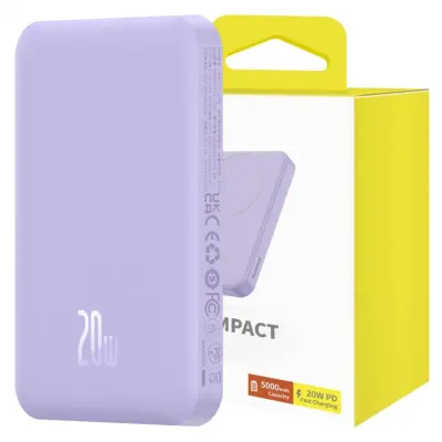 BASEUS POWERBANK 5000MAH ZA IPHONE 12 13 14 MAGNETNO HITRO POLNJENJE