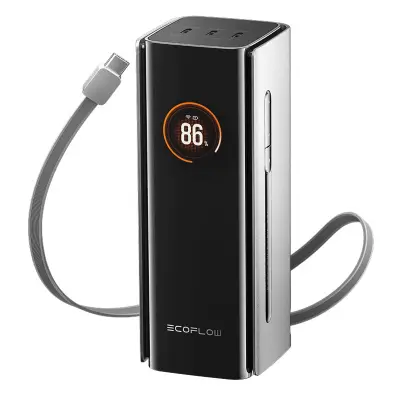 ECOFLOW POWERBANK RAPID PRO 20000 230W ZA PRENOSNIKE IN TELEFONE Z VGRAJENIM