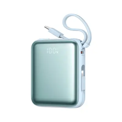 JOYROOM POWERBANK 22,5 W 10000 MAH Z DVEMA TELEFONSKIMA KABLOMA HITRO