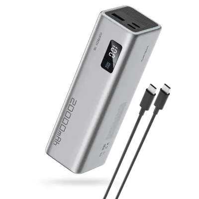 CUKTECH POWERBANK CUKP200XGLGR 100W 20000MAH ZA TELEFONE 2 X USB-C 1 X