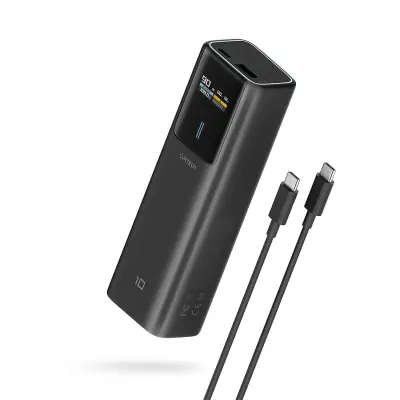 CUKTECH POWERBANK 150W ZA TELEFONE USB-C USB-A 10000MAH S FUNKCIJO