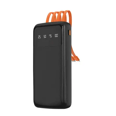 DUDAO K6PRO POWERBANK 10000MAH ZA IPHONE Z USB-C LIGHTNING KABLOM