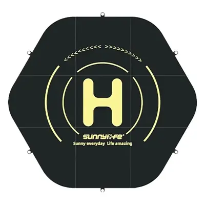 SUNNYLIFE PODLOGA ZA PRISTAJANJE DRONOV 110CM NEPREMOČLJIV KOMPLET DODATKOV HEXAGON