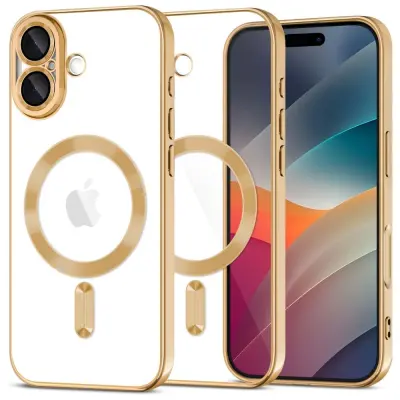OVITEK TECH-PROTECT MAGFLEX MAGSAFE ZA IPHONE 17 PROZOREN ZLAT
