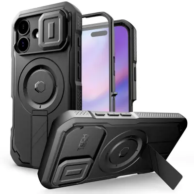 OVITEK TECH-PROTECT KEVLAR MAGSAFE ZA IPHONE 17, ZAŠČITA PRED PRASKAMI