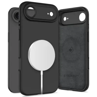 SILIKONSKI OVITEK TECH-PROTECT MAGSAFE ZA IPHONE 17 Z ZRAČNO ZAŠČITO Z MAGNETNIM ZAŠČITNIM PLATOM