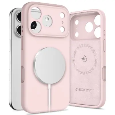 SILIKONSKI OVITEK MAGSAFE TECH-PROTECT ZA IPHONE 17 PRO, ZAŠČITA IN UDOBJE