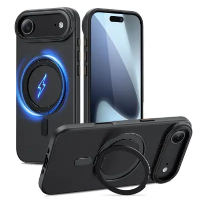 OVITEK TECH-PROTECT MAGRING MAGSAFE ZA IPHONE 17 Z ZRAČNO ZAŠČITO Z MAGNETNIM ZAŠČITNIM POLOM