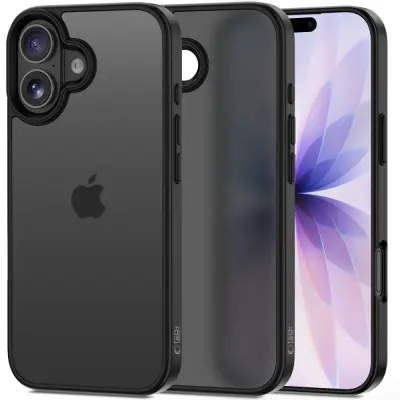 TECH-PROTECT MAGMAT MAGSAFE ZA IPHONE 17 MAT ČRNO ZAŠČITNO FOLIO Z OVITKOM