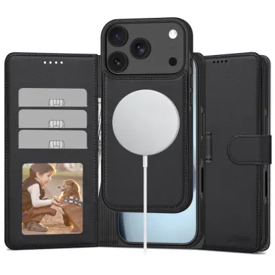 DENARNICA TECH-PROTECT MAGSAFE ZA IPHONE 17 PRO Z ZAŠČITO IN PROSTOROM ZA