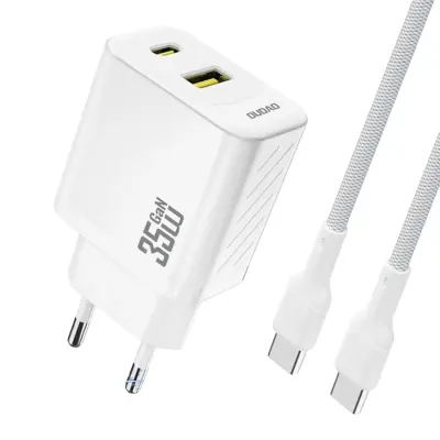 DUDAO A27 MAXC 35W POLNILEC ZA IPHONE 12 13 14 15 S KABLOM