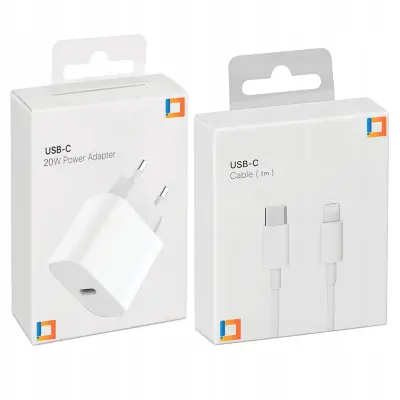 HITR POLNILNIK CUBE USB-C 20W USB TIPA C + KABEL LIGHTNING ZA IPHONE 3M