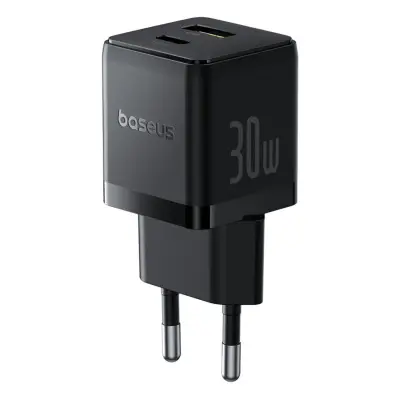 BASEUS 30W STENSKI POLNILEC USB-C USB-A ZA APPLE IPHONE 12 13 14 HITR