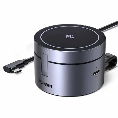 UGREEN 25W 3-V-1 POLNILEC ZA APPLE IPHONE, AIRPODS IN APPLE WATCH
