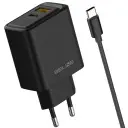 BELINE 45W GAN STENSKI POLNILEC ZA TELEFONE USB-A USB-C + USB-C KABEL