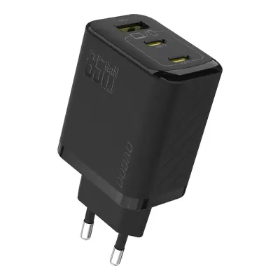 DUDAO A29 65W GAN POLNILEC ZA TELEFONE IN PRENOSNIKE 2X USB-C 1X