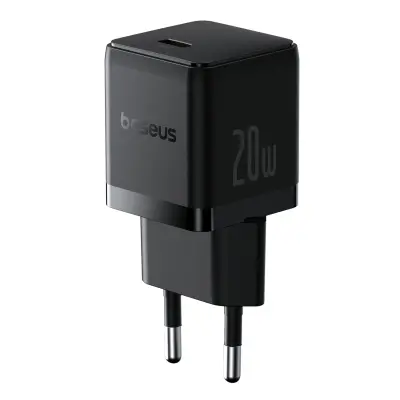 BASEUS 20W USB-C POLNILEC ZA HITREJŠE TELEFONE SAMSUNG, APPLE IN XIAOMI