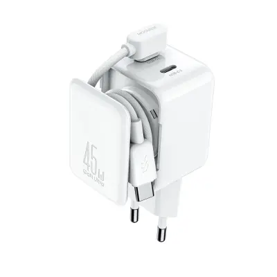 JOYROOM STENSKI POLNILEC USB-C ADAPTER ZA PRENOSNIK, TELEFON, TABLIČNI RAČUNALNIK 45 W
