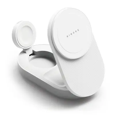 BREZŽIČNI POLNILEC RINGKE 3V1 ZA MAGSAFE WIRELESS QI2.2 25W SESTAVA