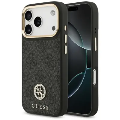 OVITEK GUESS 4G STRASS LOGO MAGSAFE ZA IPHONE 17 PRO Z LUKSUZNIM DIZAJNOM