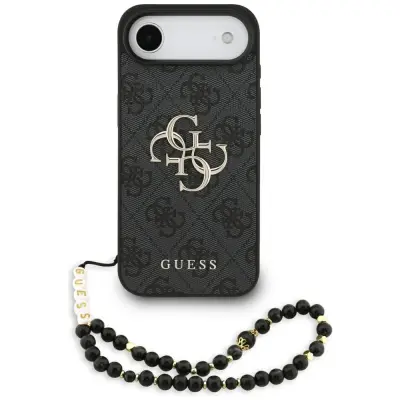 GUESS OVITEK 4G PAŠČEK S KLASIČNIM LOGOM ZA IPHONE AIR Z ZAŠČITO IN RAZKOŠJEM