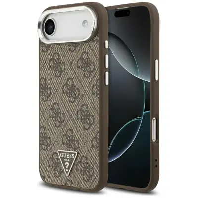 OVITEK GUESS TRIANGLE LOGO MAGSAFE ZA IPHONE AIR, ELEGANTEN Z ZAŠČITO