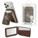 DENARNICA GUESS 4G S STOJALOM IN OGLEDALOM MAGSAFE ZA IPHONE 12, 13 IN 14 MAX