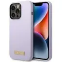 GUESS TRDI OVITEK ZA IPHONE 14 PRO 6.1 ZA SILIKONSKO PLOŠČICO LOGO MAGSAFE