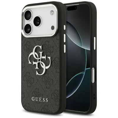 OVITEK GUESS 4G VELIKI 4G KLASIČNI LOGO ZA IPHONE 17 PRO NA TELEFONU
