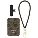 GUESS KOMPLET DENARNIC ZA ROKO MAGSAFE ZA IPHONE 12 13 14 15 MODNI DODATEK