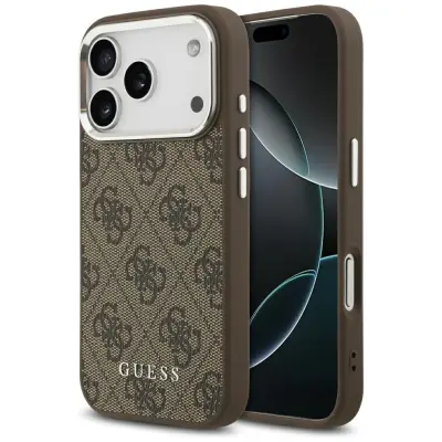 GUESS MAGNETNI OVITEK ZA IPHONE 17 PRO MAX Z LOGOM MAGSAFE