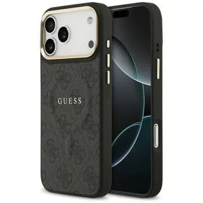 OVITEK GUESS ZA IPHONE 17 PRO MAX MAGSAFE PU KLASIČNI LOGO 4G