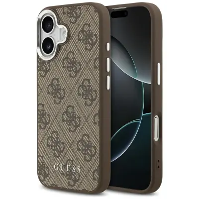 OVITEK GUESS 4G KLASIČNI LOGO ZA IPHONE 17 Z ZAŠČITO MAGSAFE PRED