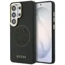OVITEK GUESS Z PERFORIRANIM LOGOM ZA SAMSUNG GALAXY S26 ULTRA MAGSAFE Z MOČNIM ZAŠČITNIM POLNILOM