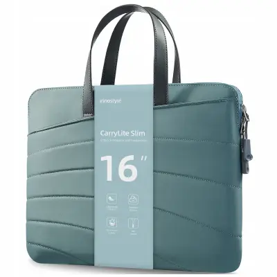 INNOSTYLE ŽENSKA TORBA ZA PRENOSNIK 15, 6, 16, VODOTESNA, CARRYLITE ZELENA