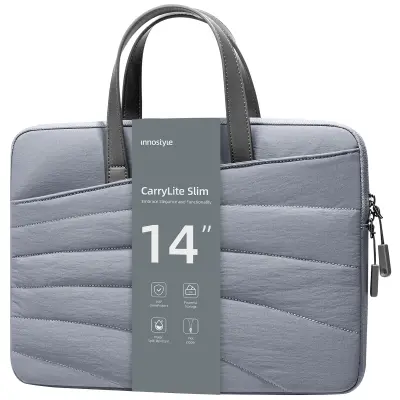 INNOSTYLE ŽENSKA TORBA ZA PRENOSNIK 13 14 VODOTESNA CARRYLITE SLIM SIVA