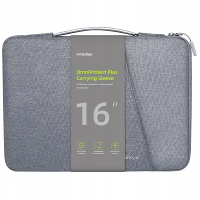 INNOSTYLE TORBA ZA PRENOSNIK 15, 6, 16, VODOTESNA OMNIPROTECT PLUS Z ZAŠČITNIM OVITKOM