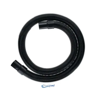 OJAČANA PRIKLJUČNA CEV - ZA FILTER / ČRPALKO - ČRNA - Ø 38 mm - 1.8 m