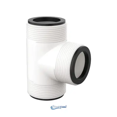 T - PRIKLJUČEK - ZA BAZENSKO CEV - Ø 38 mm