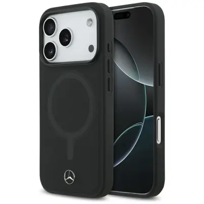 MERCEDES NAVADEN GLADKI USNJEN OVITEK ZA IPHONE 17 PRO