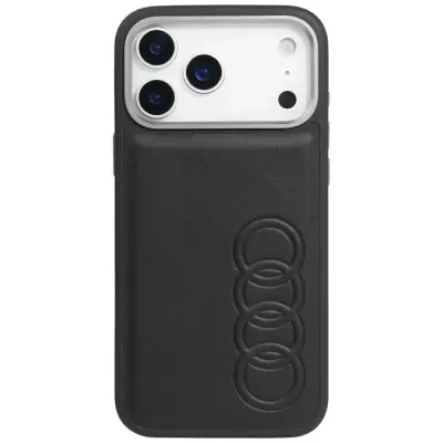OVITEK ZA AUDI TT ZA IPHONE 17 PRO USNJEN OVITEK MAGSAFE Z MAGNETNIM ZAPEČATLJIVIM ZAPEČATLJENJEM