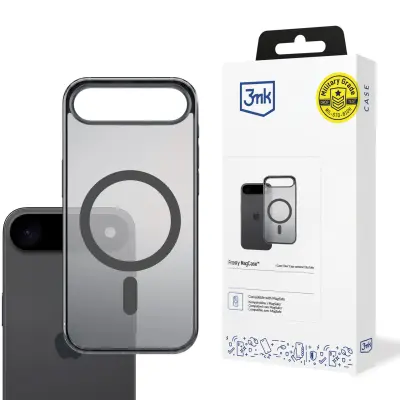 3MK FROSTY OVITEK ZA MAGAZIN ČRN ZA APPLE IPHONE 17 AIR Z ZAŠČITO