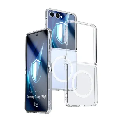 3MK ARMOR OVITEK ZA SAMSUNG GALAXY Z FLIP 7 Z MAGNETNIM ZAPIRALNIKOM