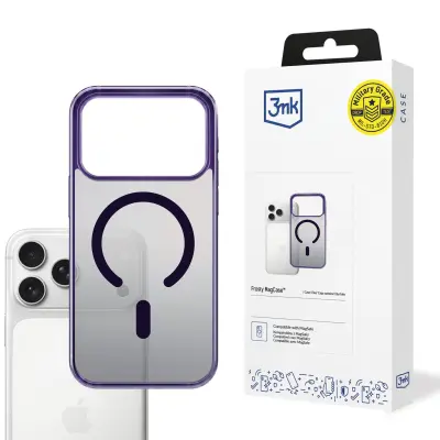 3MK FROSTY OVITEK ZA APPLE IPHONE 17 PRO Z ZAŠČITO TELEFONA IN SISTEMOM