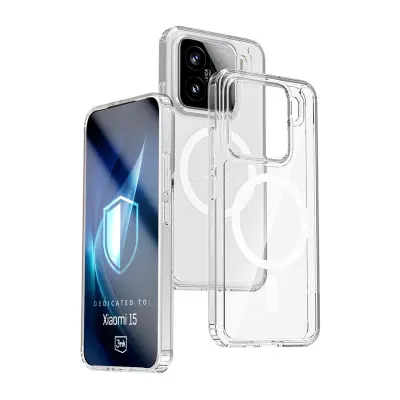 3MK ARMOR ETUI ZA XIAOMI 15 Z VISOKO ZAŠČITO PRED PRASKAMI IN PADCI
