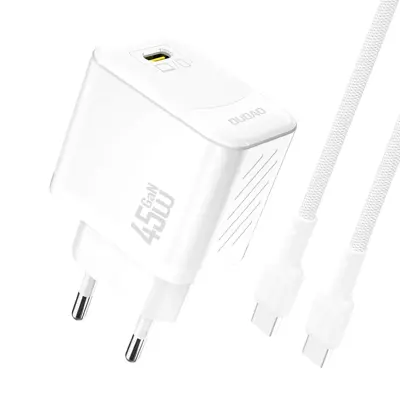 DUDAO A28C 45W GAN STENSKI POLNILEC ZA MACBOOK 45W + KABEL