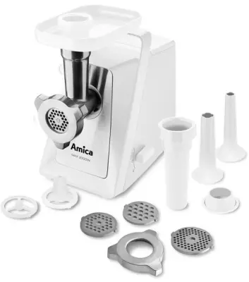 Mlinček za meso AMICA MM 3012 2000 W Bela