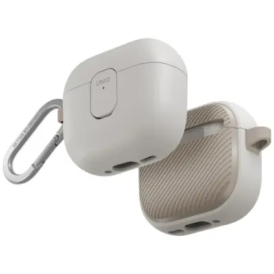 UNIQ CLYDE LOCK OVITEK ZA AIRPODS 4 Z ZAŠČITO PRED USTAVITVIJO